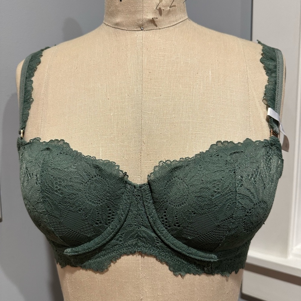 Aerie Sunflower Lace Balconette Bra- 34B